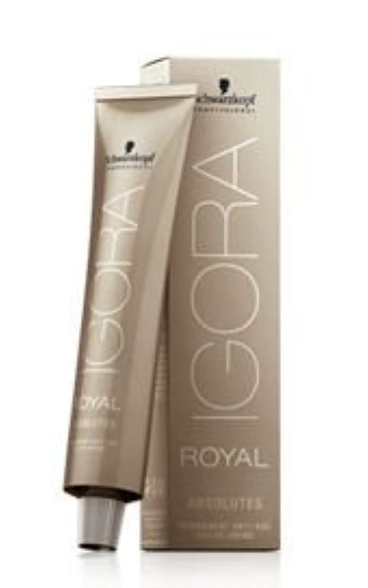 Schwarzkopf Igora Royal Absolute 5-60 - 浅棕色巧克力色自然色素/色调 60ml 管装，Ignora Royal 出品