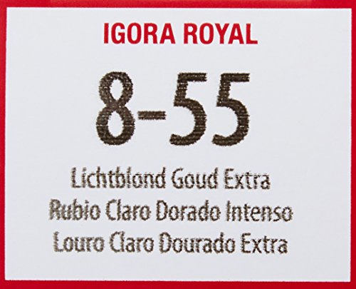 施华蔻 Igora Royal 染发剂 - 8-55 号浅金色