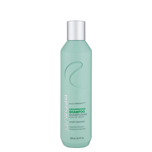 Redavid Cedarwood Weightless Light Conditioner - with Hemp Seed Oil and Orchid Oil, for Fine Hair and Men's Hair - Clinically Strengthens, Cleanses Hair and Scalp - Color Safe Formula (250ml)