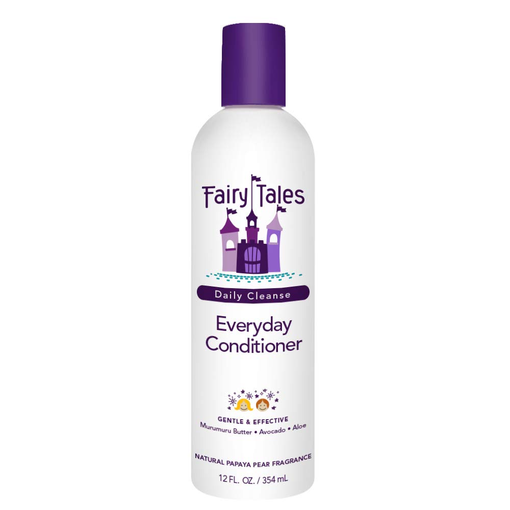 Fairy Tales Daily Cleanse Everyday Kids Conditioner - Gentle Natural Defining Conditioner, Tangle Free, Moisturizing and Hydrating Formula, Clean and Natural Ingredients - Paraben Free - 12 oz.
