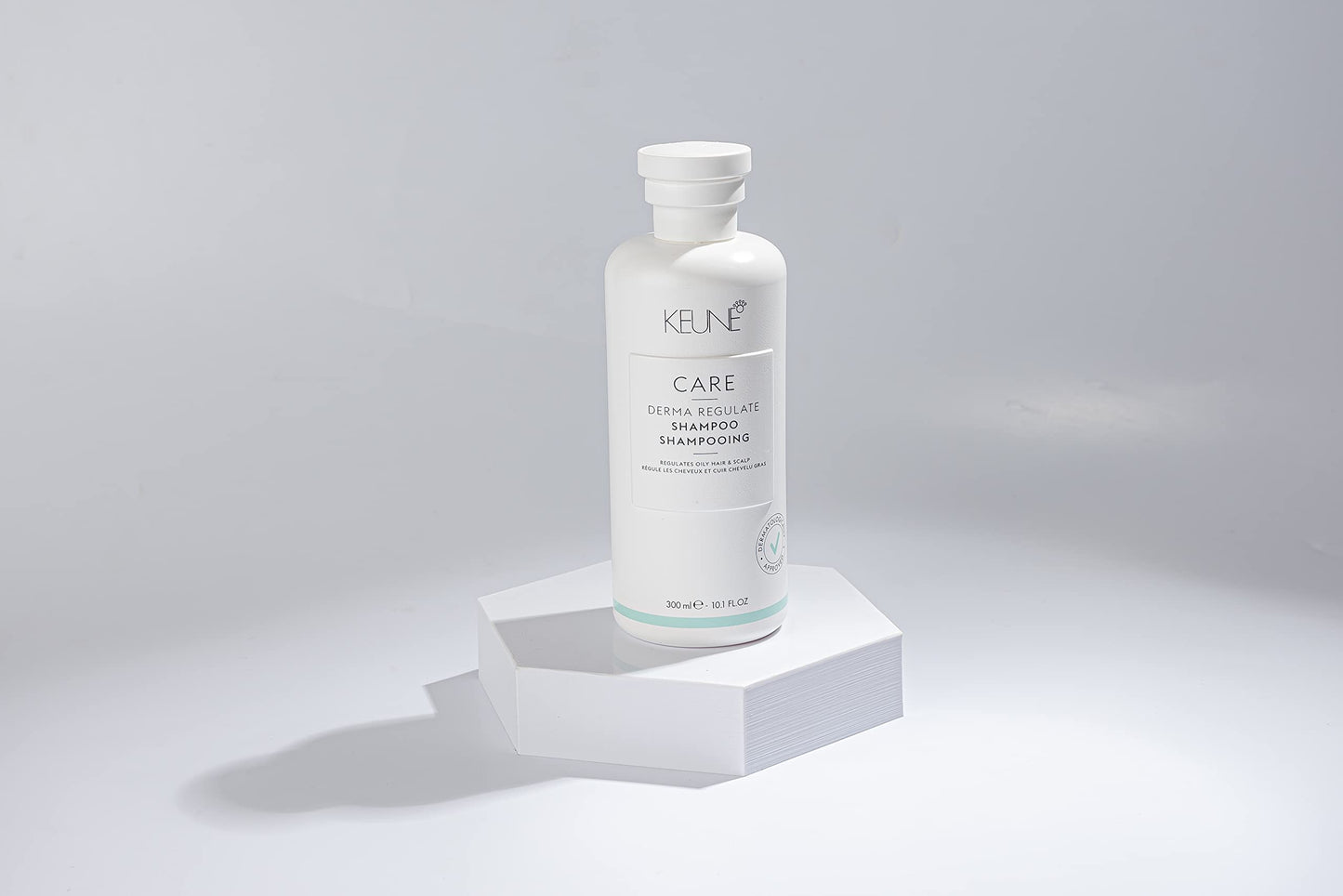 Keune Care Derma Regulate 洗发水，深层清洁和头皮平衡清洁剂，适用于油性头皮，10.1 液体盎司