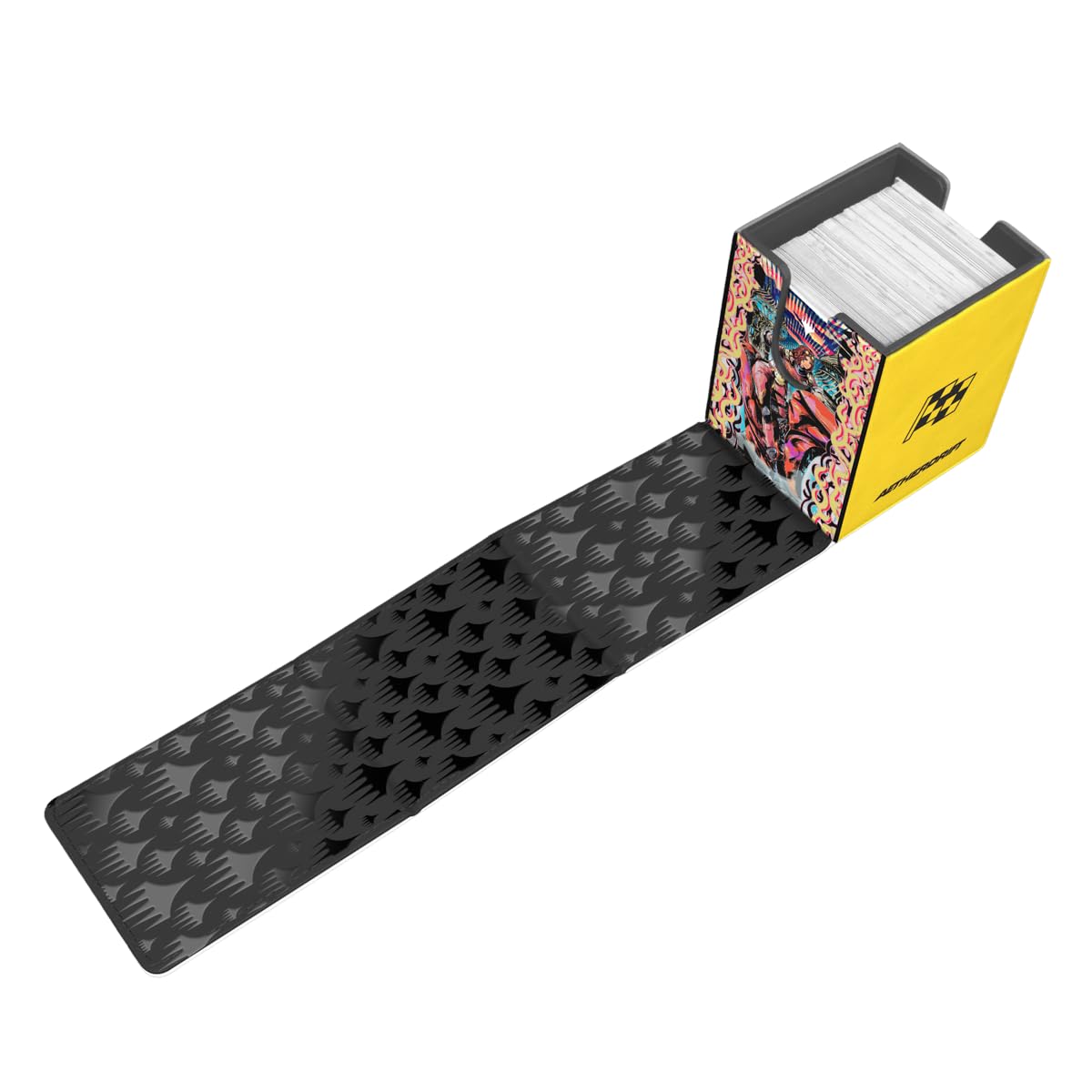 Ultra Pro - Aetherdrift Chandra, Spark Hunter Alcove Flip Deck Box for Magic: The Gathering, Deck Holder, MTG Accessory, Trading Card Case, Magic The Gathering D&D TCG Storage Box