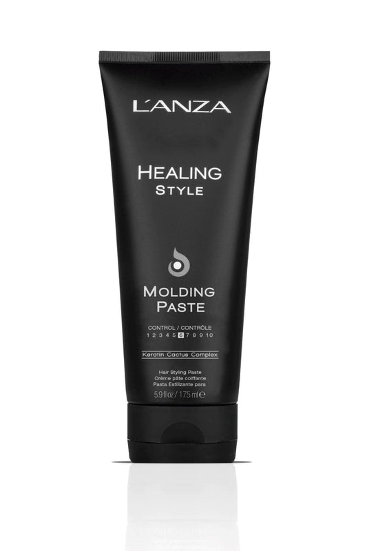L'ANZA Healing Style Molding Hair Styling Paste with Medium Hold Effect, Nourishes and Refreshes Dry and Flaky Scalp While Styling, With Keratin and UV Rays Protection to Prevent Damage (5.9 Fl Oz)