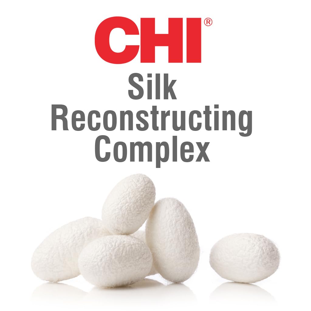 CHI Infra Silk Infusion, Leave-In Reconstructing Treatment To Strengthen & Protect All Hair Types, Alcohol-Free, 12 Oz