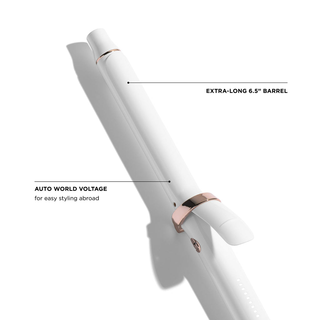 T3 SinglePass Curl X Extra-Long Barrel 1", 1.25", 1.5" Curling Iron with 9 Heat Settings and Ceramic Barrel for Fast Styling and Lasting Results on All Hair Types