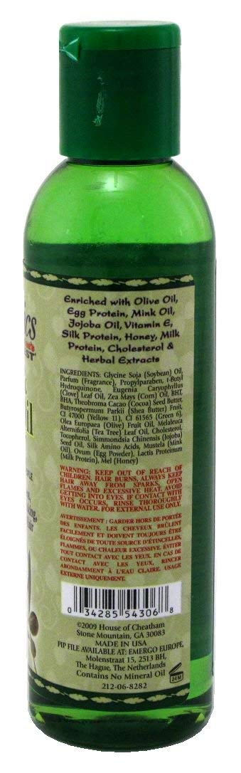 Africa's Best Originals Olive & Clove Oil Therapy 6 Ounce (Pack of 3)