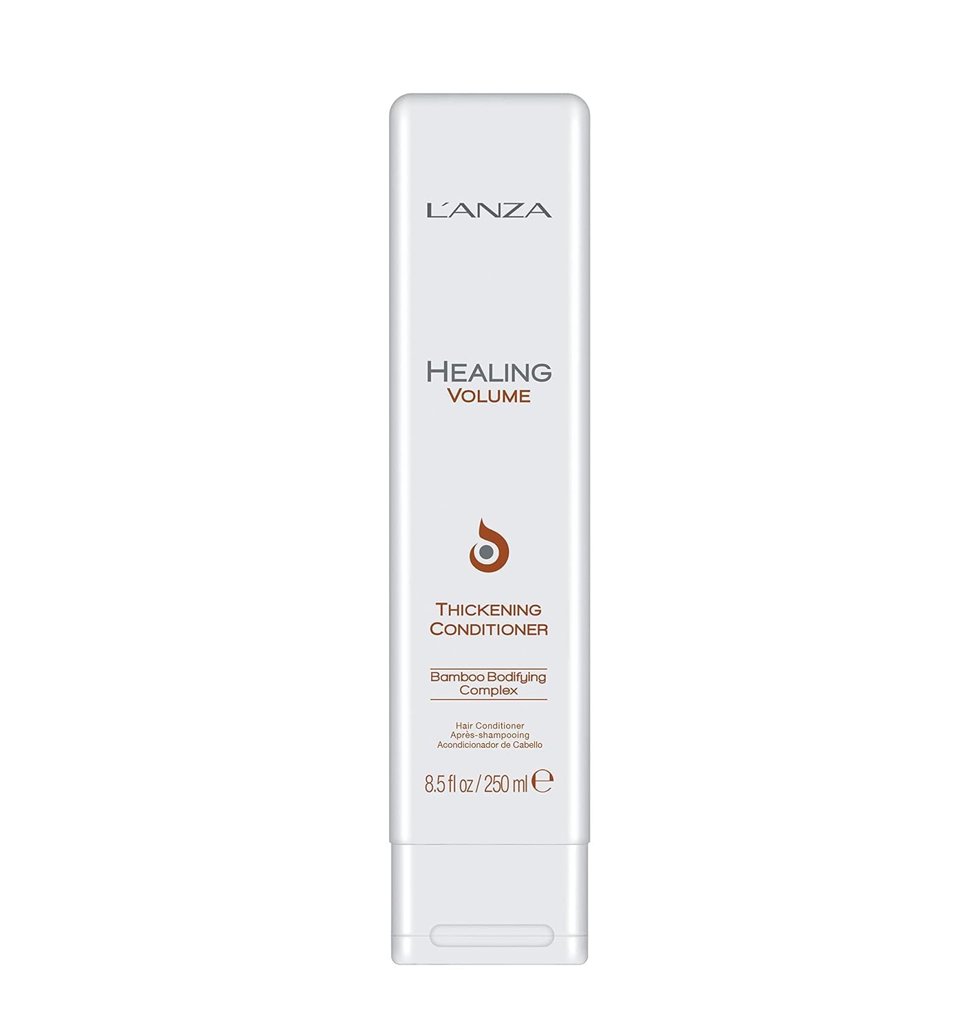 L'ANZA Healing Volume Thickening Conditioner, Boosts Shine, Volume, and Thickness of Fine Flat Hair, Hair Thickening Conditioner Rich With Bamboo and Keratin, Luxury Hair Care