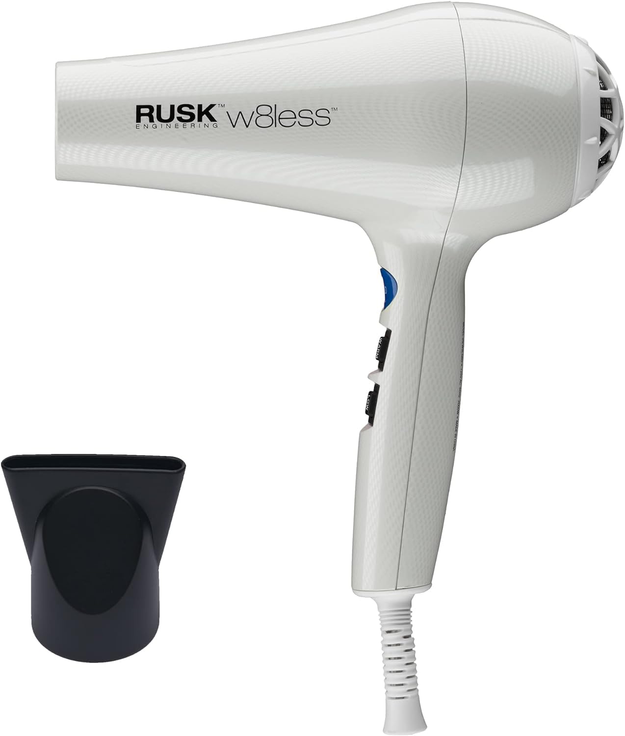 RUSK W8less Ceramic and Tourmaline Hairdryer 1750watts