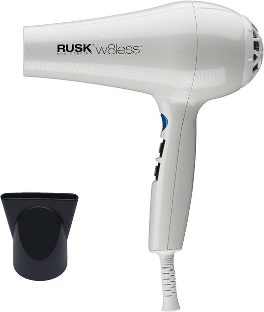 RUSK W8less Ceramic and Tourmaline Hairdryer 1750watts