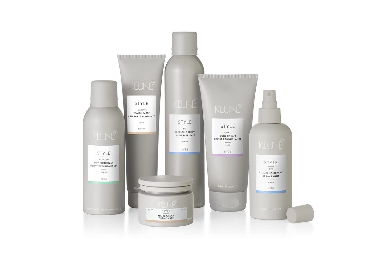 Keune Style 柔软定型喷雾，轻盈柔顺定型喷雾，适合所有发质，9.2 液体盎司