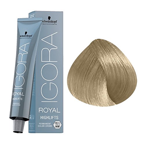 Schwarzkopf Igora Royal Highlifts 金发白金米色 10-4 60 毫升
