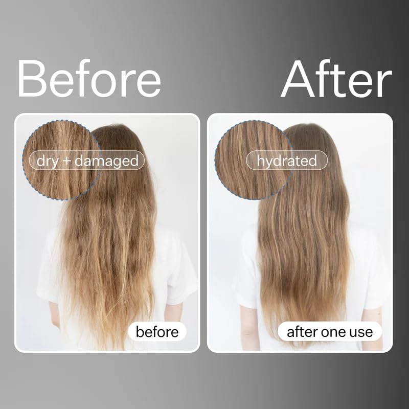 Masque capillaire revitalisant réparateur Act+Acre - Traitement capillaire traité à froid pour hydrater les cheveux secs et abîmés - Masques capillaires hydratants sans silicone (113 ml)