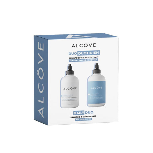 Alcôve DAILY SHAMPOO AND CONDITIONER DUO 300ML/10OZ