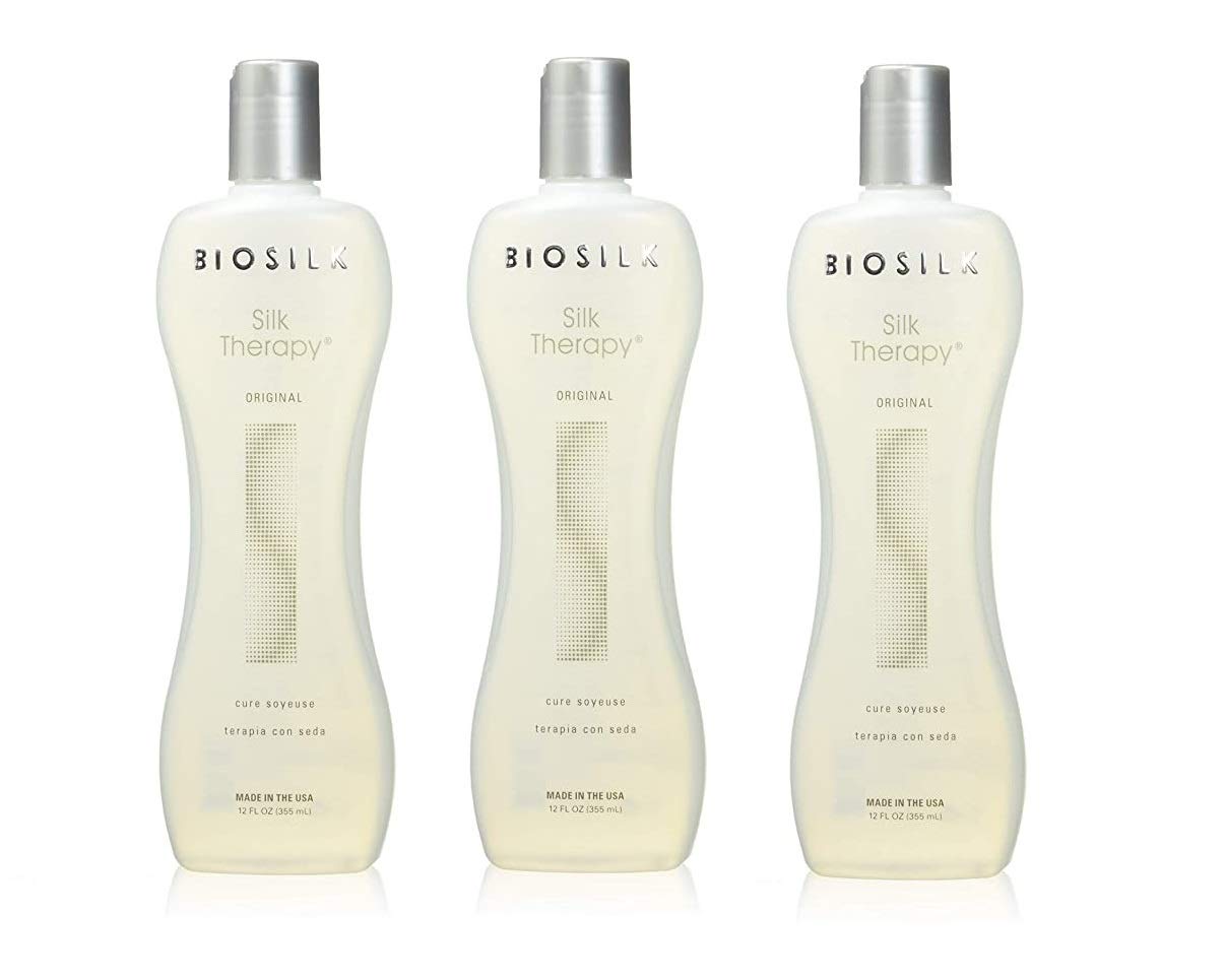 Biosilk Silk Therapy Original Cure, 12 oz (Pack of 3)