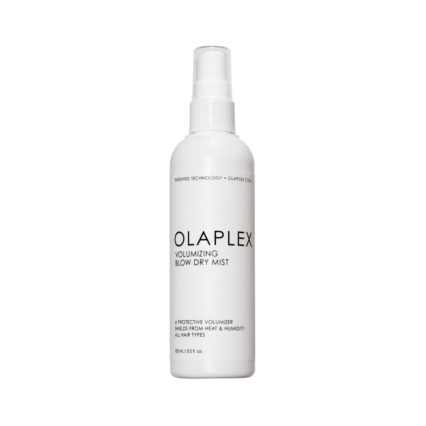 Olaplex Volumizing Blow Dry Mist, Hair Heat Protection, Repairs & Protects Hair for Healthier-Looking Blowouts, Speeds Up Blow Dry Time, Creates Touchably Soft, Shiny Hair, For All Hair Types, 5 fl oz