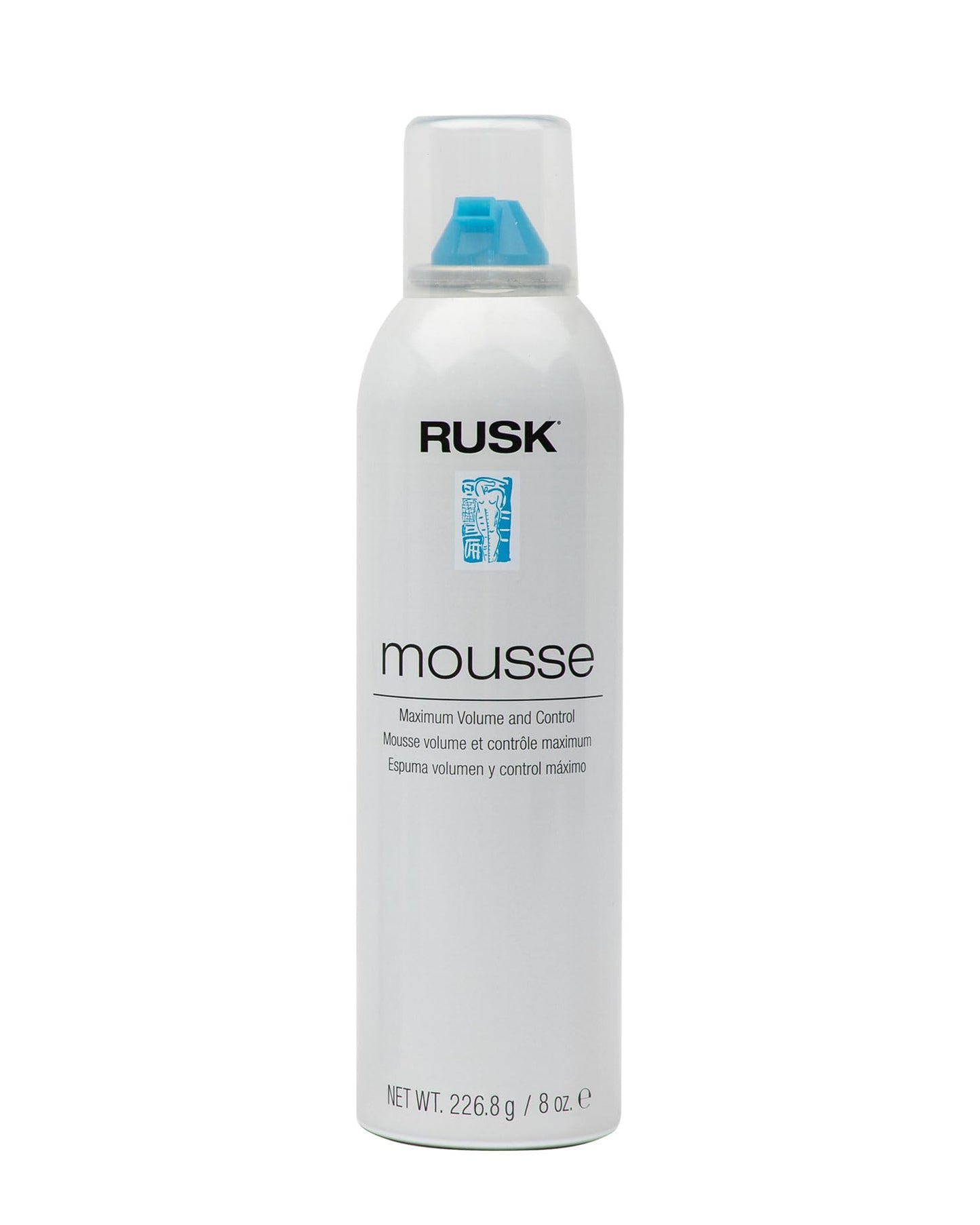 RUSK Designer Collection Mousse Volume et contrôle maximum, Mousse coiffante à tenue ferme, 8,8 oz