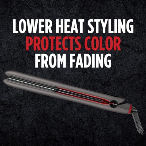 Fer à coiffer CHI Lava 2.0, fer plat pour une finition uniforme et lisse, température plus basse, design ergonomique et confortable pour une utilisation facile