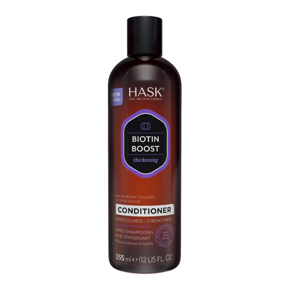 Hask Biotin Boost Thickening Conditioner, 12 Fl Oz