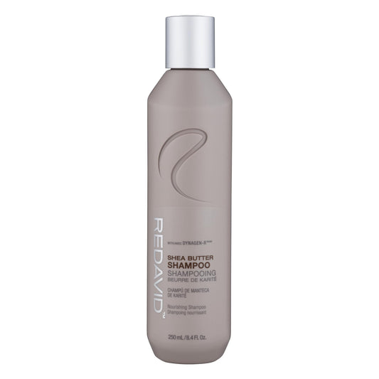 Redavid Shea Butter Nourishing Shampoo for Normal to Dry, Damaged hair - with Shea Butter, Silk Amino Acids, Clinically Strengthens, Adds Moisture & Enhanced Shine - Color Safe (250ml)