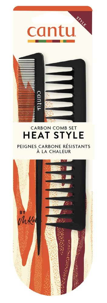 Cantu Style Carbon Fibre Combs (Packaging may vary)