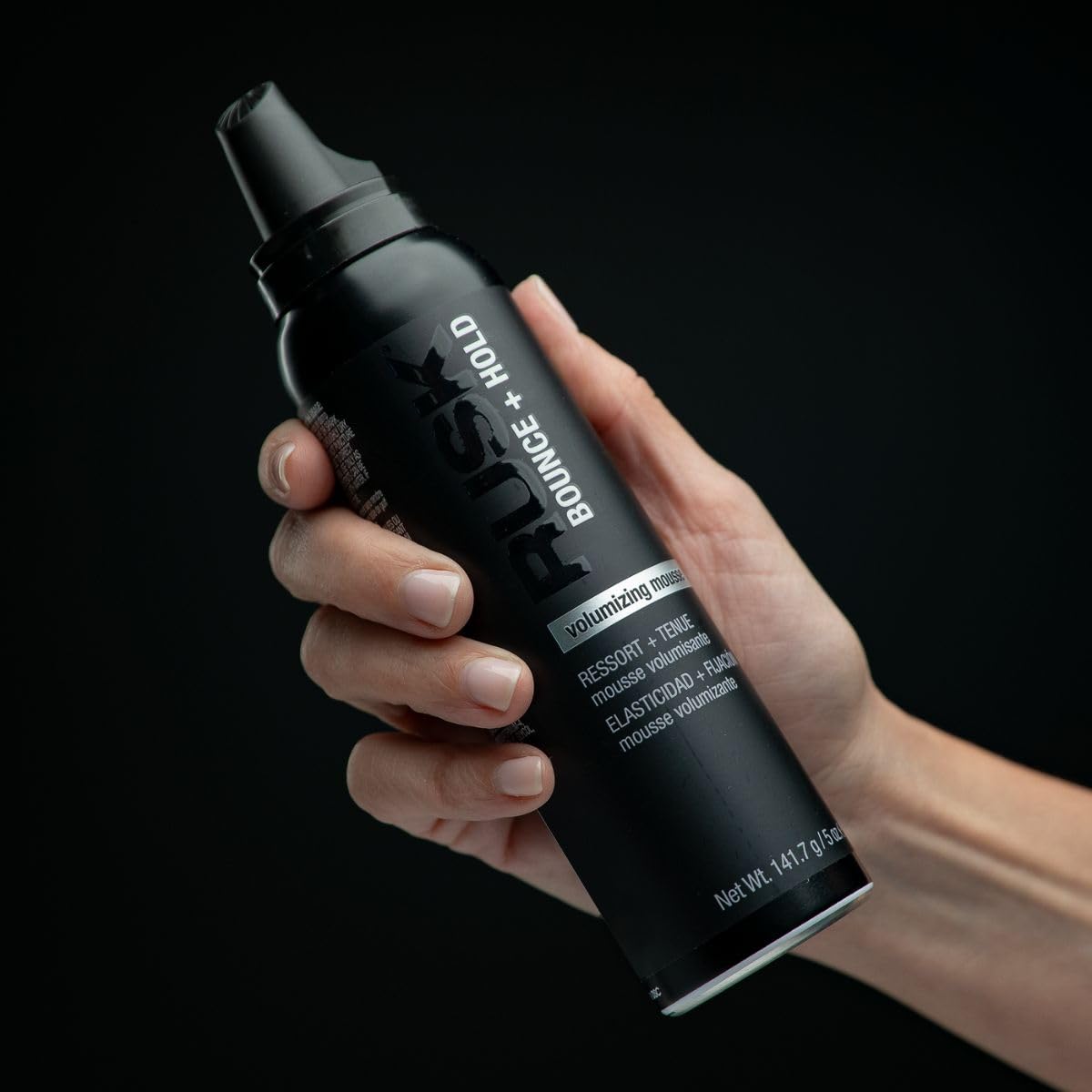 Mousse volumisante RUSK, rebond et tenue, crée un volume longue durée, augmente la douceur, le corps et la brillance, 140 g