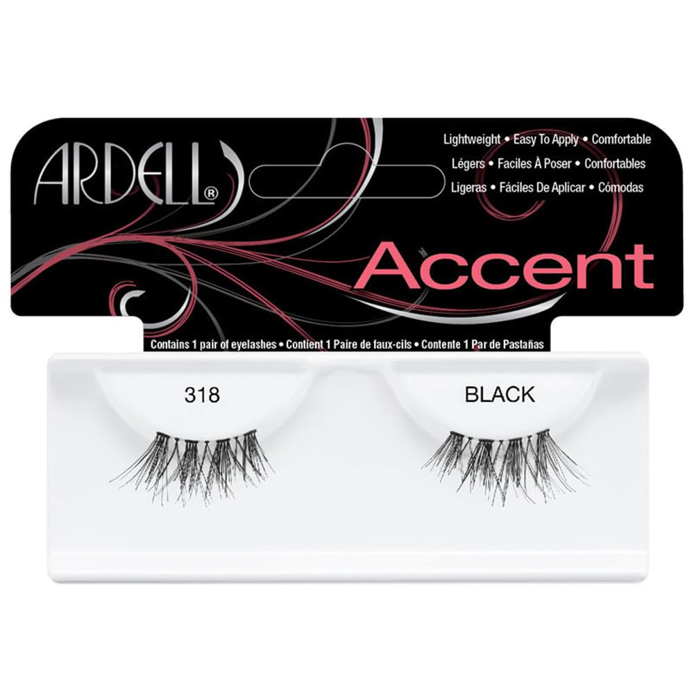Ardell Lash Accent Pair 318 (Pack of 4)