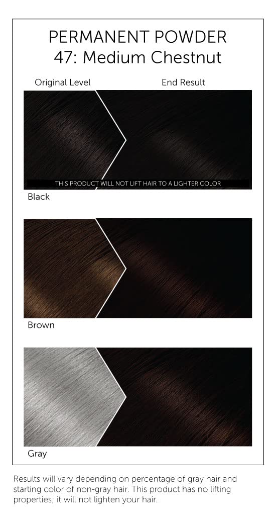 #47 Medium Chestnut Bigen Permanent Powder - 6 Pack