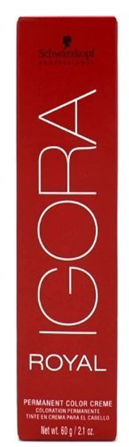 施华蔻专业 Igora Royal 永久染发剂，4-88，中棕红色，60 克