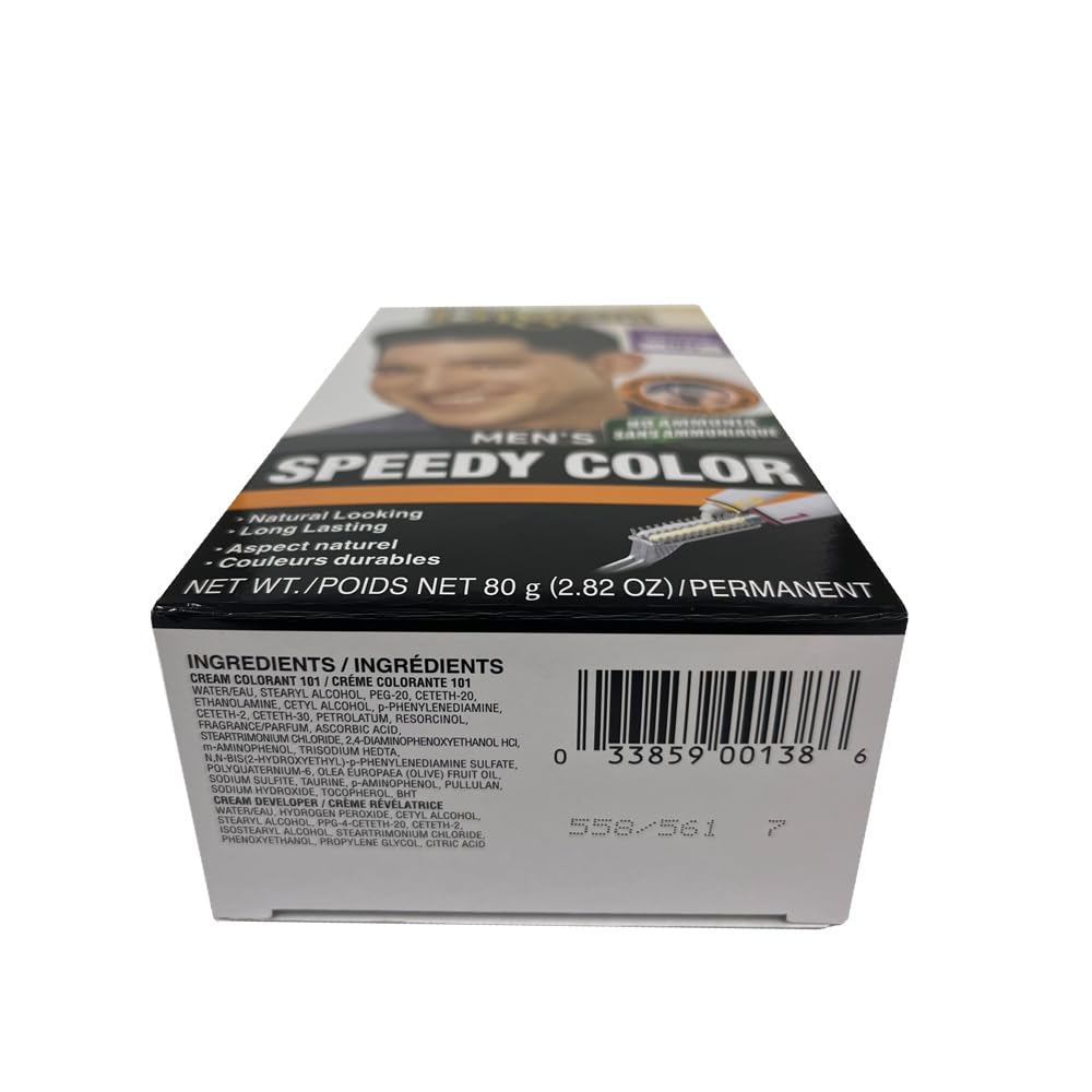 Bigen Men’s Speedy Color 101 Natural Black - 3 Pack