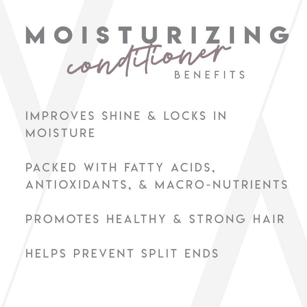 ALURAM Coconut Water Based Moisturizing and Hydrating Hair Shampoo & Conditioner Set, 33.8 Fl Oz