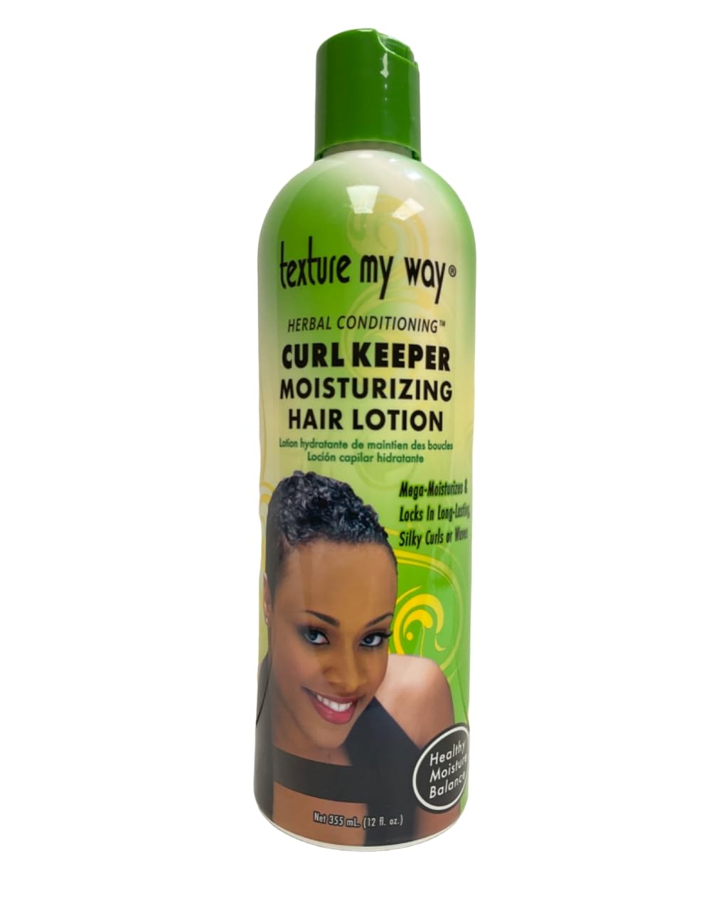 White Smoke Africas Best Orig Texture My Way Curl Keeper Lotion 12 Ounce (354ml) (2 Pack)