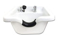 Shampoo Bowl White ABS Plastic Salon and Spa Hair Sink Beauty Salon Equipment ASSE/UPC/CSA Compliant Fixtures TLC-W11
