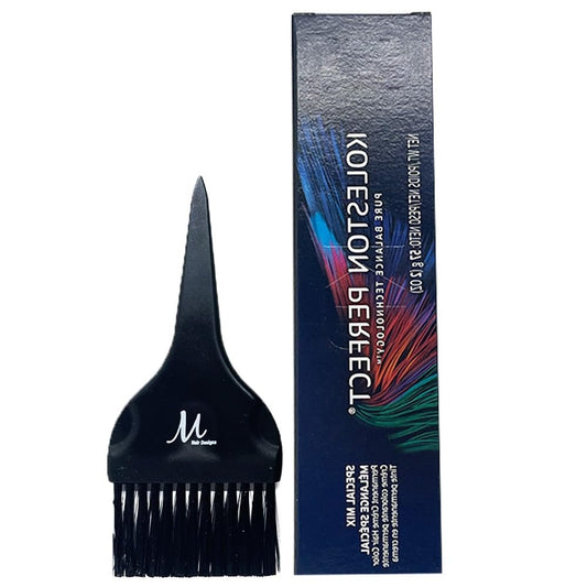 Koleston Perfect 0/00 Pure Shine Permanent Hair Color 2 Ounce and M Hair Designs Tint Brush (Bundle)