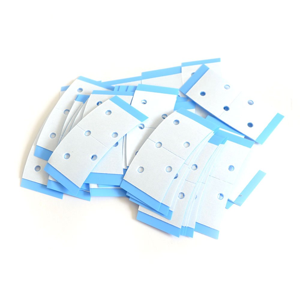 AIRAO "Extenda Bond" WalkerTape Hair System Tape Bonding Toupee Hairpiece Hair Extensions Tape Adhesive Glue Strips Wig Tape Double Sided Shape C Contour 36 Pieces Per Bag