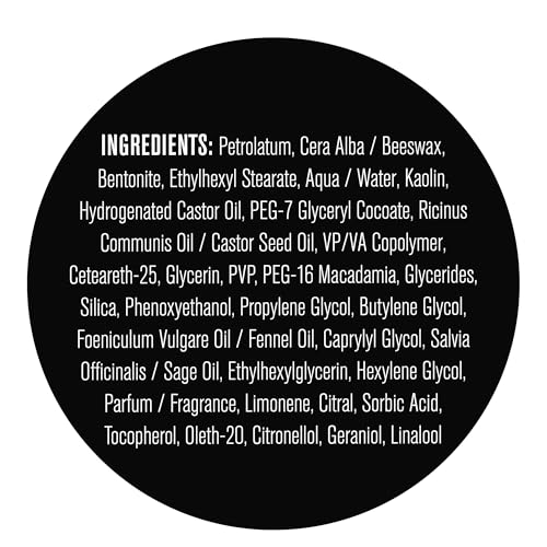 Pommade à l'argile Baxter of California, tenue ferme et finition mate, idéale pour les cheveux lisses ou ondulés, 56 g