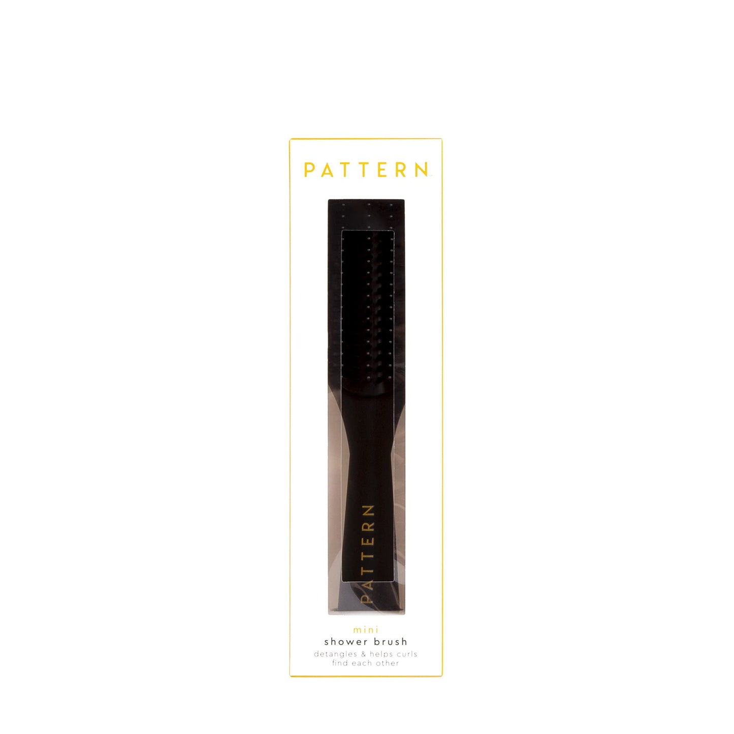 PATTERN Beauty by Tracee Ellis Ross Mini Shower Brush, Best for Curlies, Coilies and Tight-Textured Hair, 3a-4c