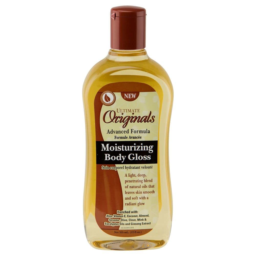 Ultimate Originals Moist Body Gloss 12 Ounce (355ml)