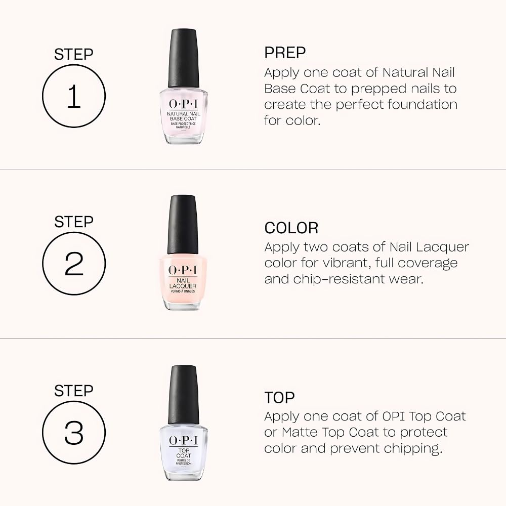 White Smoke OPI Nail Lacquer & xPRESS/ON Press on Nails, Funny Bunny Bundle | Soft White Short Round Press-On Nails with Matching Nail Lacquer Polish Shade