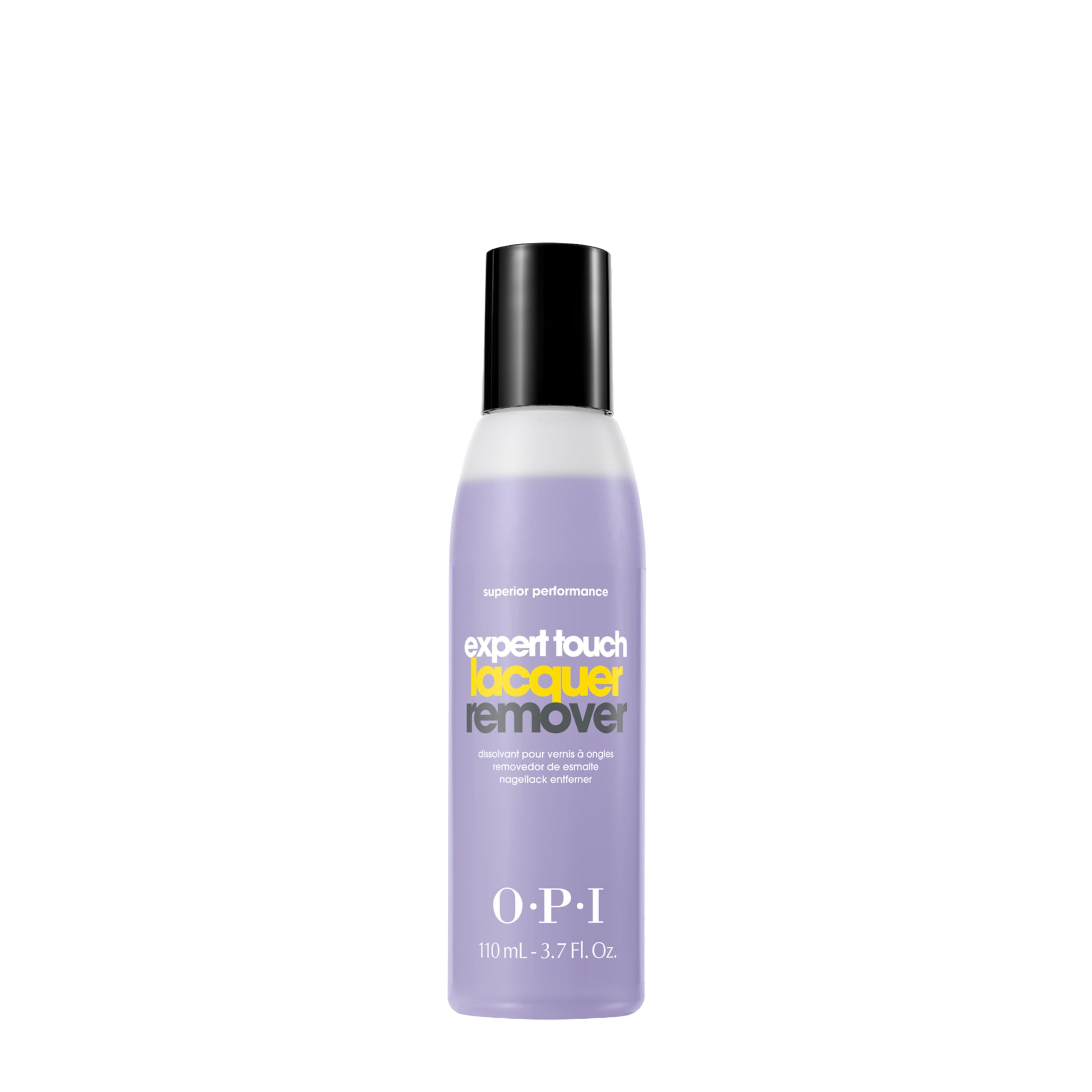 OPI Expert Touch Lacquer Remover | Acetone Nail Polish Remover | Superior Performance | Fast & Non-Drying Formula | 3.7 fl oz