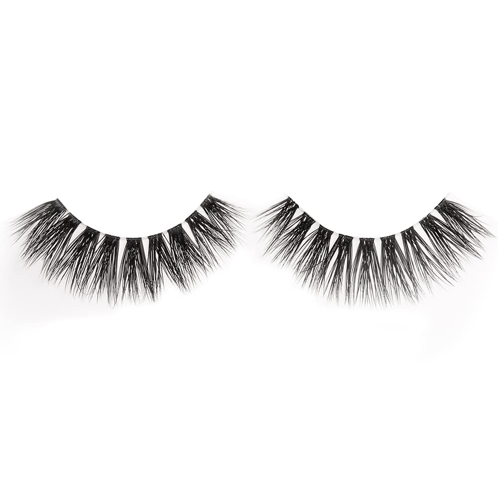 Ardell Mega Volume Eyelashes 263 – Double Up Lashes, Feathery Soft for Dramatic Eye Look, 1 Pair