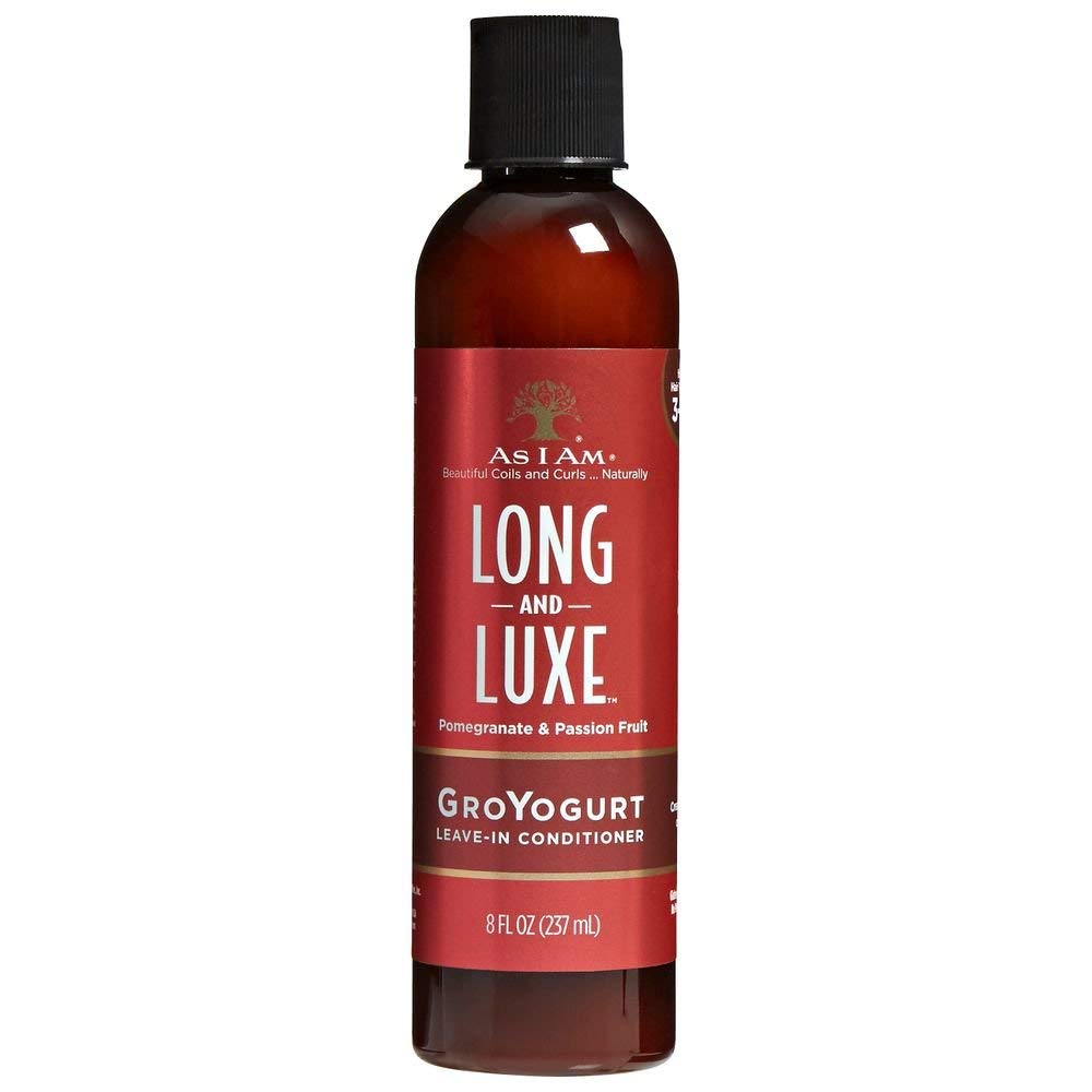 As I Am Long&Luxe Pomegranate"Shampoo+Conditioner+Leave-In+Cream" Hair Bundle
