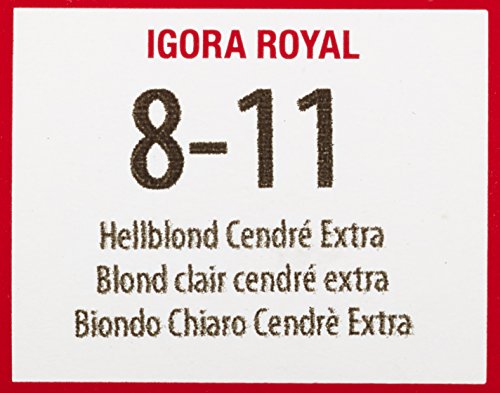 施华蔻 - ROYAL IGORA 哑光/灰烬 8-11 03/10 60 毫升