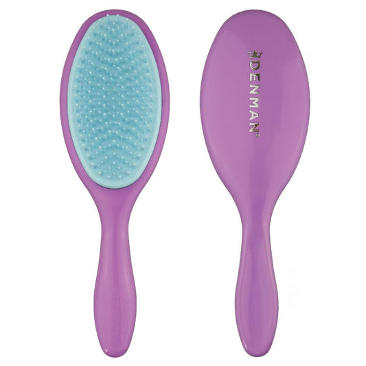 Brosse de douche démêlante Denman pour tous types de cheveux (femmes, enfants et hommes) – Brosse à cheveux humide pour tous – (Violet) D95