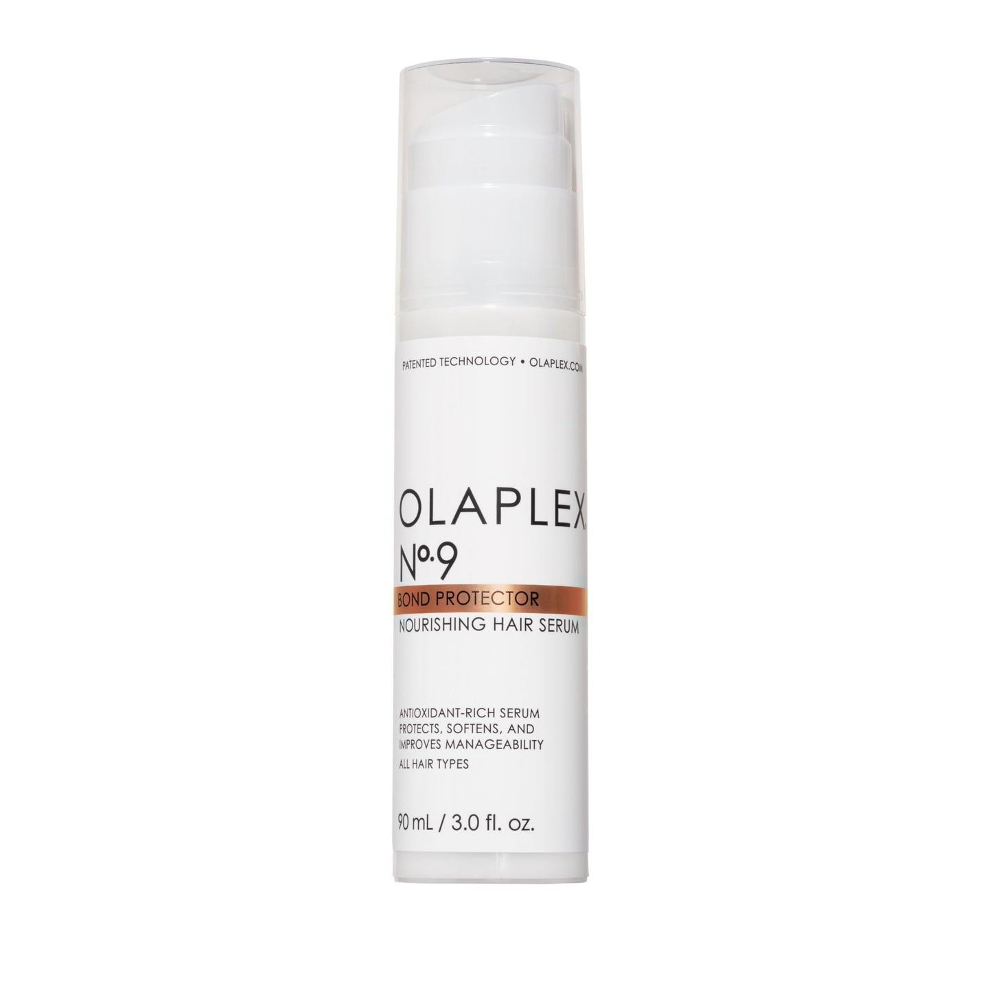 Olaplex No. 9 Bond Protector Nourishing Hair Serum, Heat Protectant, Softens & Weightlessly Nourishes, Reduces Tangle & Static, For All Hair Types, 3.0 fl oz