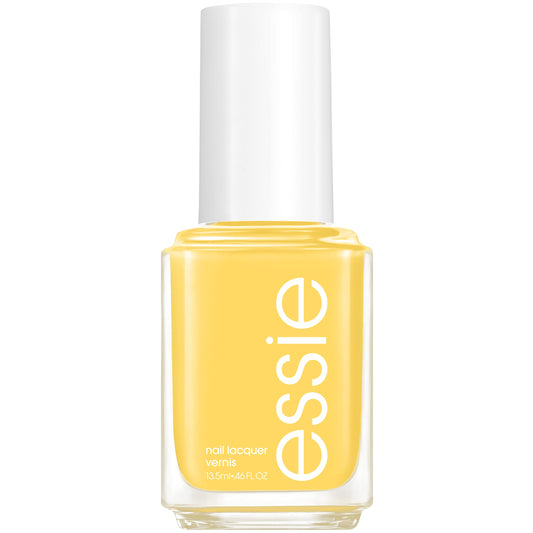 essie Salon-Quality Nail Polish, 8-Free Vegan, Push Play Collection, Yellow, Sunshine Be Mine, 0.46 oz.