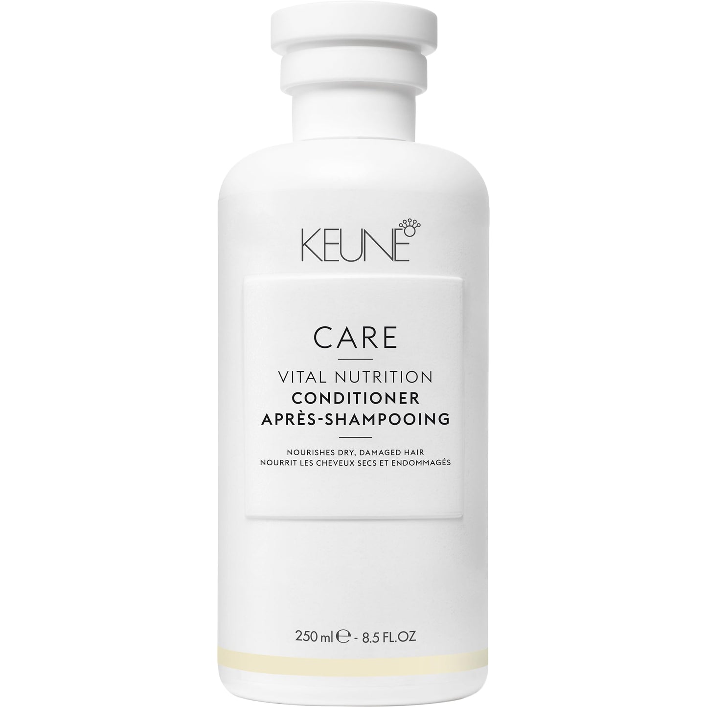 Keune Care 活力营养护发素，保湿修复护发素，适用于干燥或受损发质，8.5 液体盎司