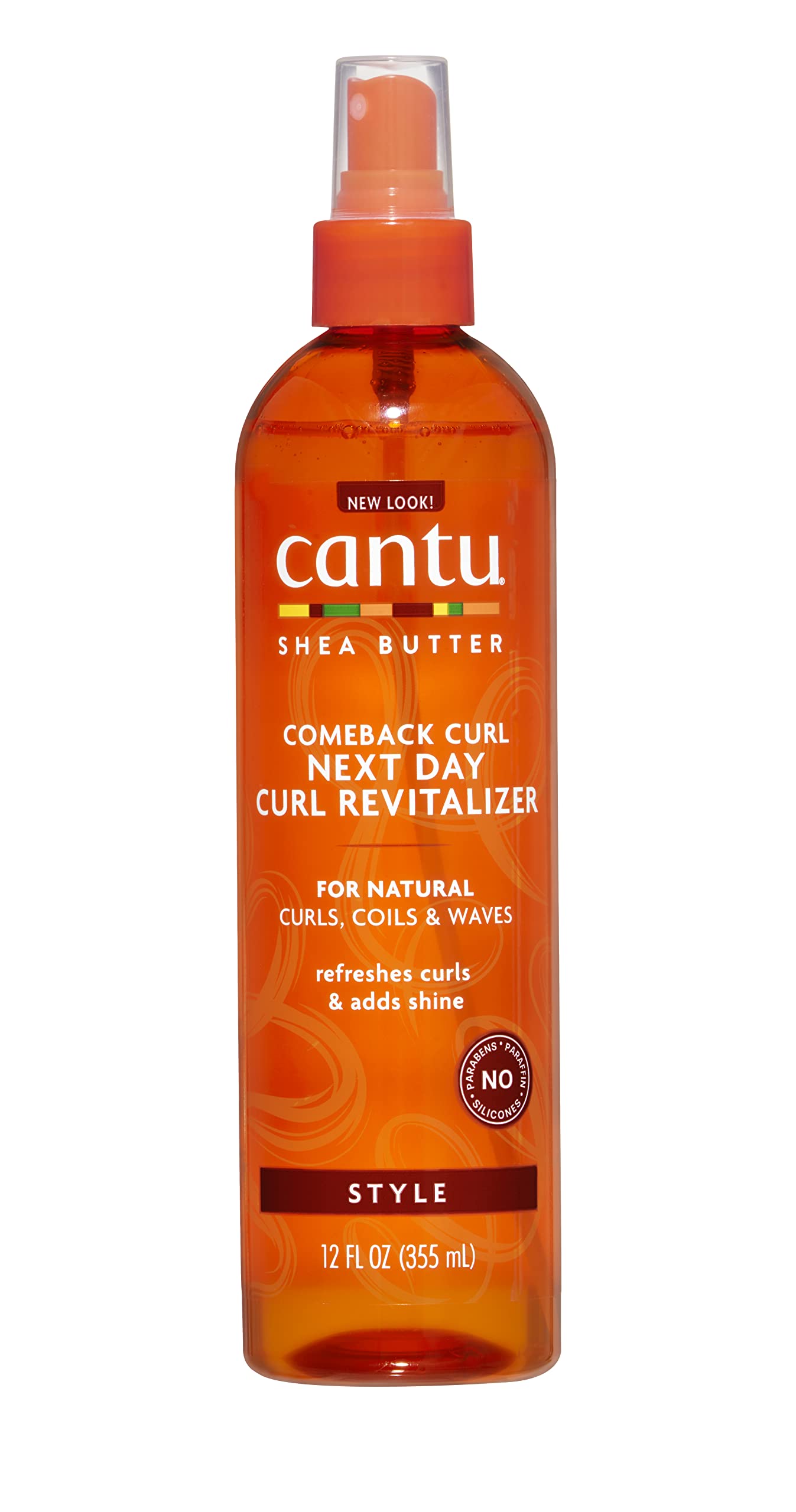Cantu Comeback Next Day Curl Revitalizer, 12 Fluid Ounce