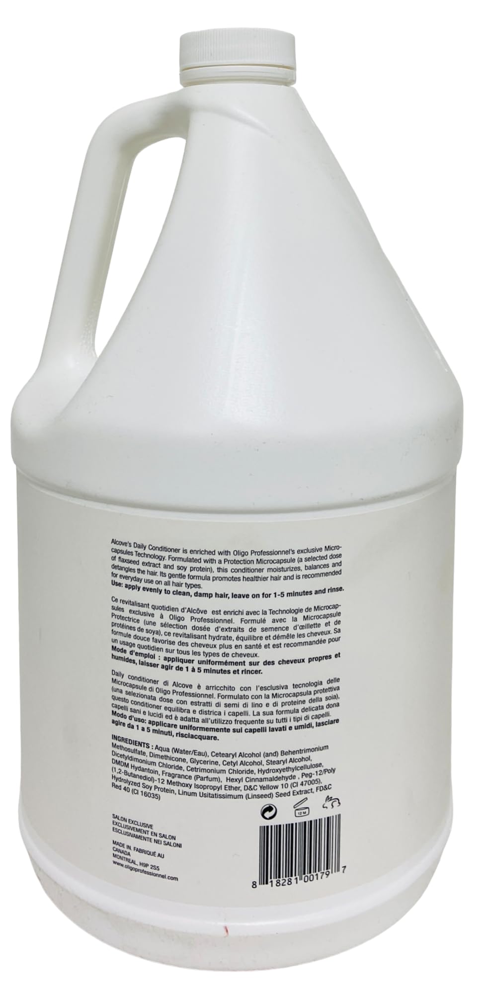 Alcove - 日常护发素 122 液体盎司/3.6 升