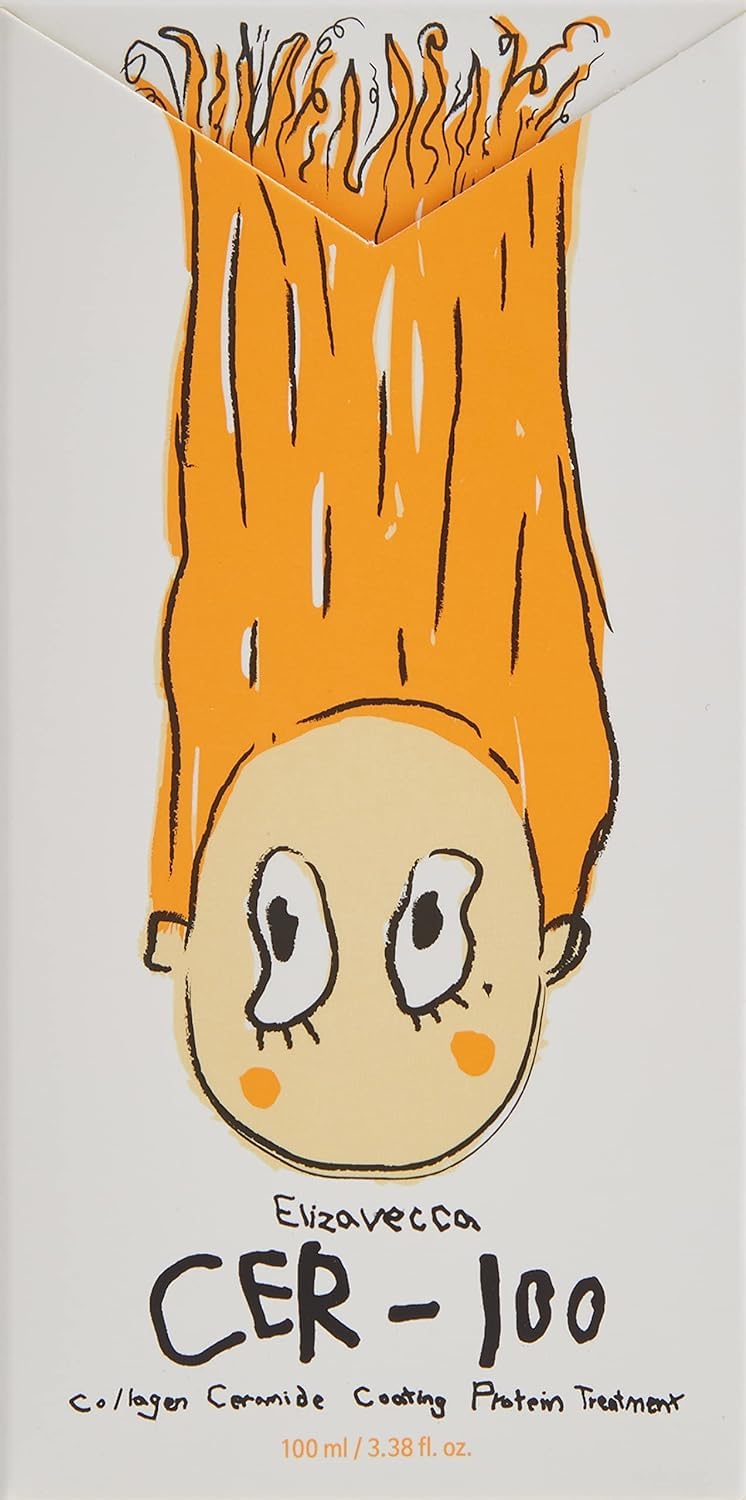 Traitement protéiné au collagène et aux céramides Milky Piggy d'Elizavecca, blanc, 97 g