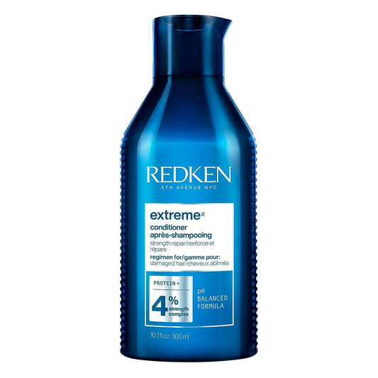Après-shampoing Redken Extreme | Anti-casse et protection pour cheveux abîmés | Fortifie et renforce les cheveux | Infusé de protéines | Pour cheveux fragiles et cassants | 290 ml